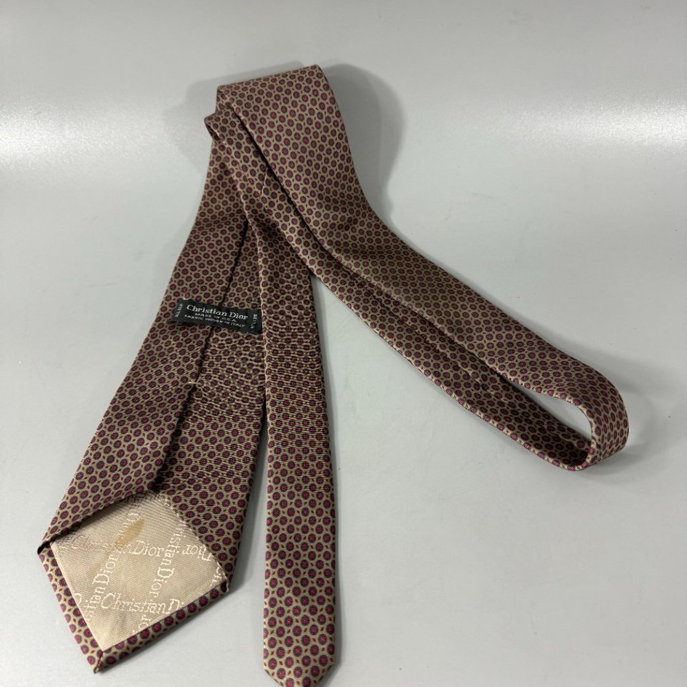 Christian Dior All Silk Necktie - Picture 5 of 11